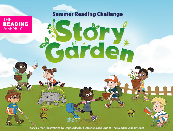 Summer Reading Challenge 2025, Story Garden
